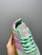 США Adidas Gazelle Bold Pulse Mint Pink Platform жіночі шкіряні якісні кросівки Адідас Газель Платформа зелені рожеві 0320 - Розмір 36 (US 5) 11168049 фото 8