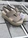 Crocs Оригінал Brooklyn Sandal Bone Молочні Крокс США - 36 (Стопа 22.5-23.2см) M4/W6 9977093 фото 9