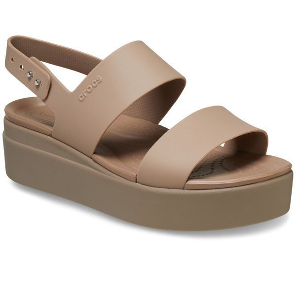 Crocs Оригінал Brooklyn Sandal Bone Молочні Крокс США - 36 (Стопа 22.5-23.2см) M4/W6 9977093 фото