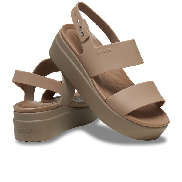 Crocs Оригінал Brooklyn Sandal Bone Молочні Крокс США - 36 (Стопа 22.5-23.2см) M4/W6 9977093 фото