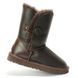 UGG Australia США Leather Short Button Уггі Шоколадні короткі шкіряні натуральні Угг Австралія - Розмір 35 (US 4) 2110657 фото 2