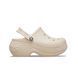 Crocs Bella Platform Оригінал Крокс на платформі Bone Бежеві Women Sabo Сабо США - Чоловічі та Жіночі - 36 (Стопа 22.5-23.2см) M4/W6 9977293 фото 8