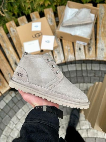 UGG Australia США Neumel Light Grey Suede II світло сірі натуральні зимові нюмель Угг Австралія - Розмір 35 (US 4) 2111434 фото