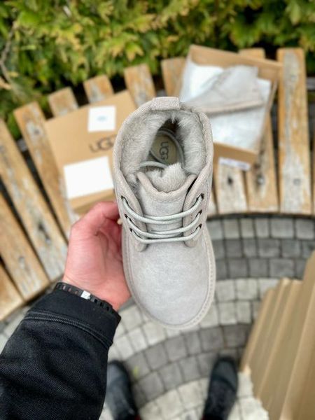 UGG Australia США Neumel Light Grey Suede II світло сірі натуральні зимові нюмель Угг Австралія - Розмір 35 (US 4) 2111434 фото