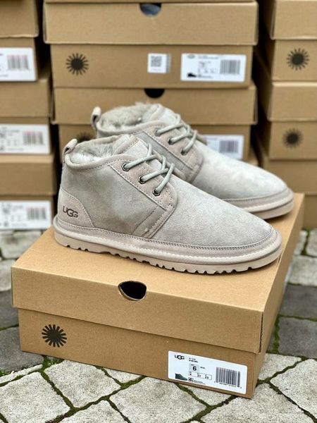 UGG Australia США Neumel Light Grey Suede II світло сірі натуральні зимові нюмель Угг Австралія - Розмір 35 (US 4) 2111434 фото