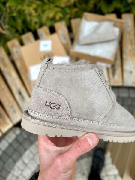 UGG Australia США Neumel Light Grey Suede II світло сірі натуральні зимові нюмель Угг Австралія - Розмір 35 (US 4) 2111434 фото