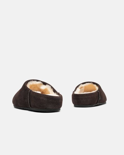 Ugg Australia США Slipper Elea Slip-On Cocoa Уггі шльопки шоколадні з хутром УГГ Австралія - Розмір 35 (US 4) 1016222584 фото