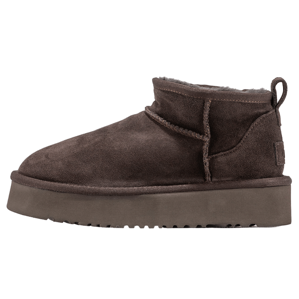 UGG Australia США Ultra Mini Platform Chocolate Уггі ультра міні платформа шоколад замшеві Австралія - Розмір 35 (US 4) 2111764 фото