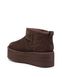 UGG Australia США Ultra Mini Platform Chocolate Уггі ультра міні платформа шоколад замшеві Австралія - Розмір 35 (US 4) 2111764 фото 5