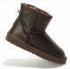 UGG Australia США Leather Mini Шоколад натуральні міні шкіряні Угг Австралия - Розмір 35 (US 4) 2110789 фото 2