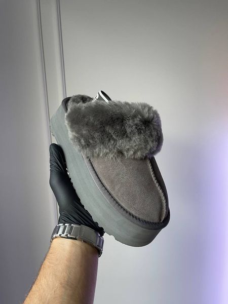 Ugg Australia США Funkette Slipper Platform Grey Уггі шльопки платформа сірі УГГ Австралія - Розмір 35 (US 4) 211155313 фото