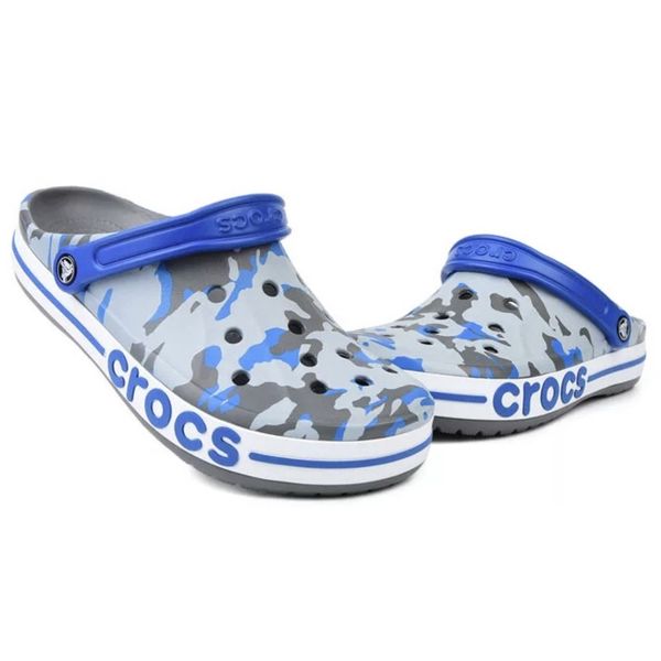 Crocs Оригінал Bayaband Graphic Camo Clog Blue Крокс США (205089) - 36 (Стопа 22.5-23.2см) M4/W6 112182 фото