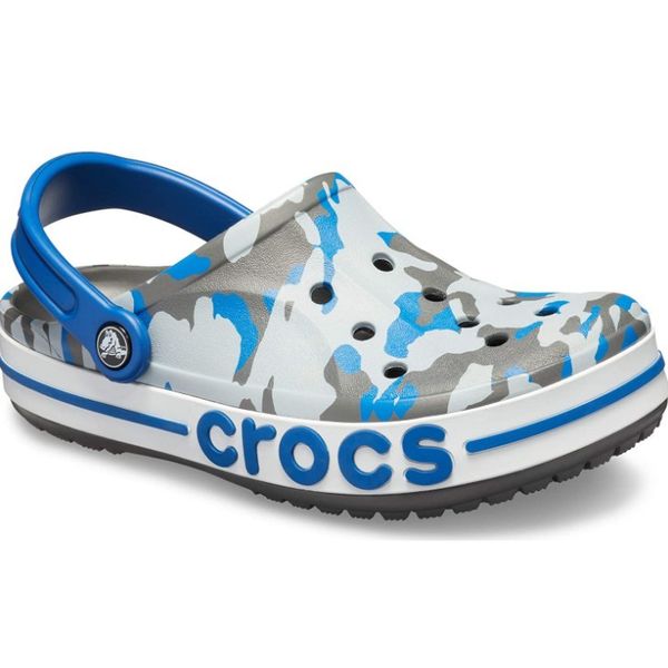 Crocs Оригінал Bayaband Graphic Camo Clog Blue Крокс США (205089) - 36 (Стопа 22.5-23.2см) M4/W6 112182 фото