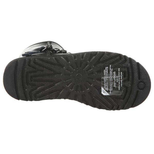 UGG Australia США Short Leather Chain Чорний натуральні міні Угг Австралія - Розмір 35 (US 4) 2111020 фото
