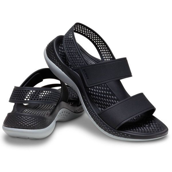 Crocs Sandal LiteRide 360 Оригінал Крокс Сандалі Black Чорні Sabo Сабо США - Чоловічі та Жіночі - 36 (Стопа 22.5-23.2см) M4/W6 9977445 фото