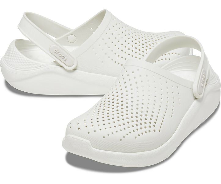 Crocs Оригінал LiteRide ™ Clog Almost White / Almost White Жіночі Крокс США (204592) - 36 (Стопа 22.5-23.2см) M4/W6 100849 фото