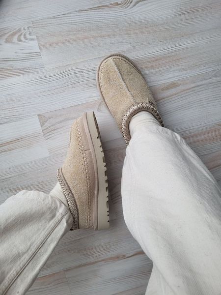 UGG Australia США Slipper Tasman Biarritz Mustard Seed Уггі пісочні бежеві замшеві Австралія - Розмір 35 (US 4) 1016222737 фото