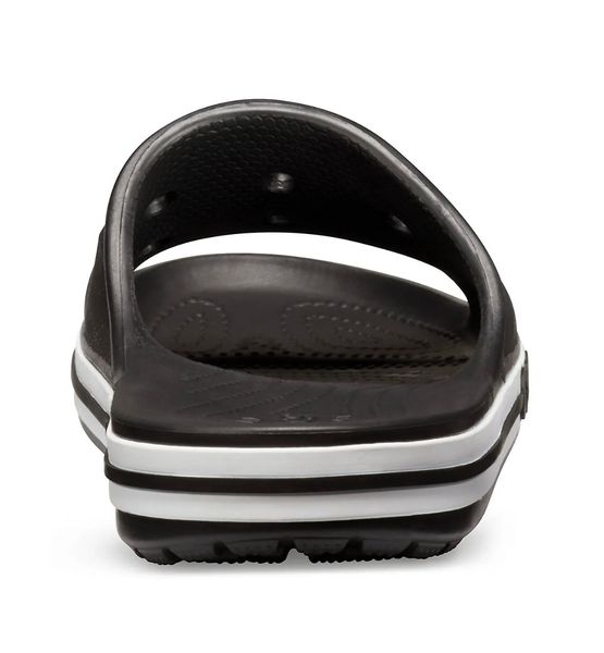 Crocs Оригінал Bayaband™ Slide Black чорні / білі Чоловічі Жіночі Крокс США (205393-11) - 36 (Стопа 22.5-23.2см) M4/W6 105400 фото