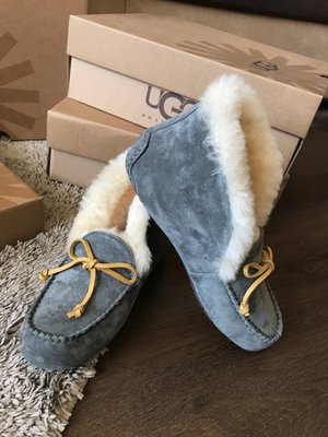 UGG Australia Мокасини США Alena Сірі натуральні зимові черевики міні Угг Австралія - Розмір 35 (US 4) 2111192 фото