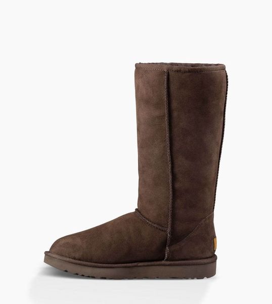 UGG Australia США Classic Tall II Шоколад цільна овчина Угг Австралия - Розмір 35 (US 4) 2110540 фото