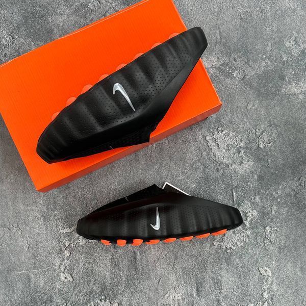 Шльопанці Nike Calm Slide Black Оригінал Чорні Чоловічі Жіночі Сабо Шлепки США - Розмір 36 (US 5) 1071814801 фото