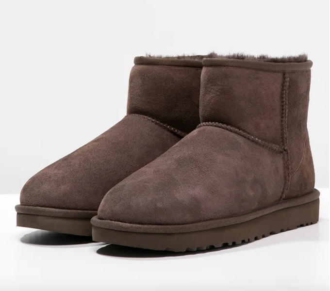 UGG Australia США Classic Mini II Шоколад цільна овчина міні Угг Австралія - Розмір 35 (US 4) 2110155 фото