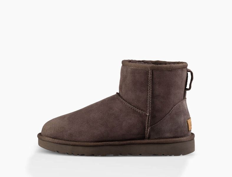 UGG Australia США Classic Mini II Шоколад цільна овчина міні Угг Австралія - Розмір 35 (US 4) 2110155 фото