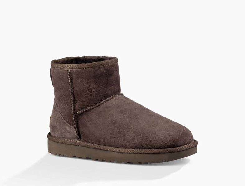 UGG Australia США Classic Mini II Шоколад цільна овчина міні Угг Австралія - Розмір 35 (US 4) 2110155 фото