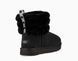 UGG Australia США Mini Fluff Чорний натуральні міні Угг Австралія - Розмір 35 (US 4) 2111119 фото 2
