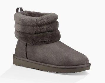 UGG Australia США Mini Fluff Сірі натуральні міні Угг Австралія - Розмір 35 (US 4) 2111097 фото