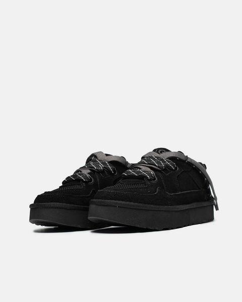 UGG Australia США Slipper Lo Lowmel Sneaker Black Уггі кросівки без хутра чорні замшеві Австралія - Розмір 35 (US 4) 1016222888 фото