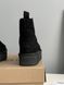 UGG Australia Classic Chelsea Platform Tractor Black угг з хутром міні чорні на платформі замш цільна овчина Угг Австралія - Розмір 35 (US 4) 2110100829 фото 2