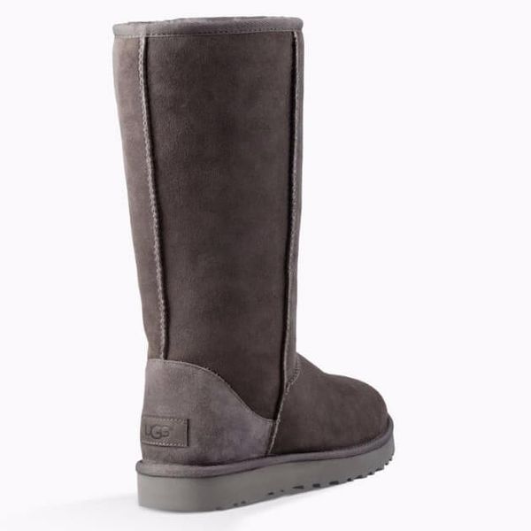 UGG Australia США Classic Tall II Серый цільна овчина Угг Австралия - Розмір 35 (US 4) 2110518 фото