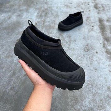 UGG Australia США Tasman Weather Hybrid Slipper Black Уггі тасман платформа чорні замшеві Австралія - Розмір 35 (US 4) 2110100730 фото