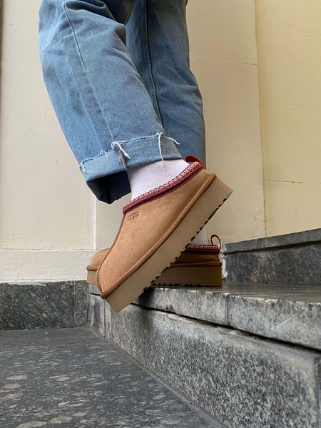 UGG Australia США Tasman Platform Chestnut Уггі тасман платформа руді замшеві Австралія - Розмір 35 (US 4) 2111698 фото