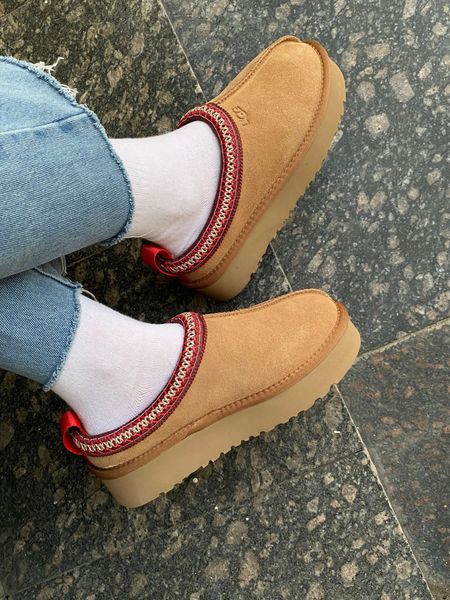 UGG Australia США Tasman Platform Chestnut Уггі тасман платформа руді замшеві Австралія - Розмір 35 (US 4) 2111698 фото