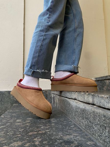 UGG Australia США Tasman Platform Chestnut Уггі тасман платформа руді замшеві Австралія - Розмір 35 (US 4) 2111698 фото