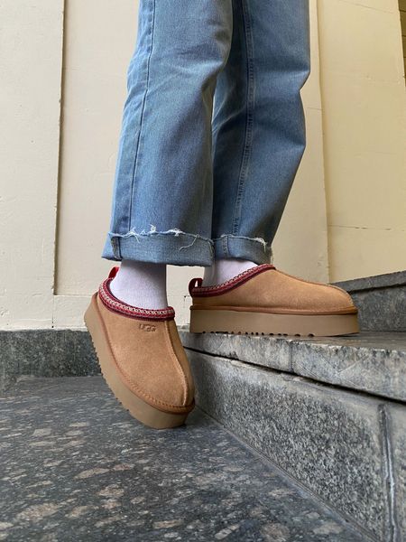 UGG Australia США Tasman Platform Chestnut Уггі тасман платформа руді замшеві Австралія - Розмір 35 (US 4) 2111698 фото