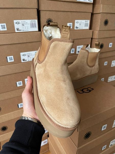 Ugg Australia США Classic Neumal Platform Chelsea Chestnut Уггі ньюмель платформа руді УГГ Австралія - Розмір 35 (US 4) 211155217 фото