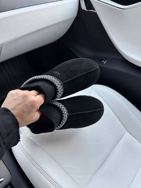 UGG Australia США Tasman Platform Sock Black Уггі тасман на платформі чорні замшеві Австралія - Розмір 35 (US 4) 1016222489 фото