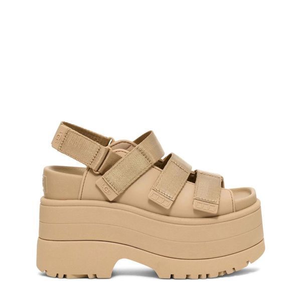 UGG Australia США Goldenrise Sandals Beige Уггі сандалі на платформі бежеві Австралія - Розмір 35 (US 4) 10718145655 фото