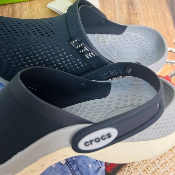 Crocs Оригінал LiteRide 360 &trade; сині біла підошва Navy/ Blue 2022 Чоловічі Жіночі Крокс США (204592-30) - 36 (Стопа 22.5-23.2см) M4/W6 104385 фото