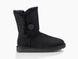 UGG Australia Short Bailey Button II Чорні короткі з гудзиком цільна овчина Угг Австралія - Розмір 35 (US 4) 2110441 фото 1