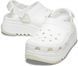 Crocs HIKER XSCAPE Platform Оригінал Крокс на платформі White Білі Women Sabo Сабо США - Чоловічі та Жіночі - 36 (Стопа 22.5-23.2см) M4/W6 9977349 фото 4