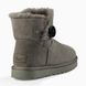 UGG Australia США Mini Bailey Button II Серый цільна овчина мини Угг Австралия - Розмір 35 (US 4) 2110254 фото 2