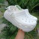 Crocs HIKER XSCAPE Platform Оригінал Крокс на платформі White Білі Women Sabo Сабо США - Чоловічі та Жіночі - 36 (Стопа 22.5-23.2см) M4/W6 9977349 фото 1