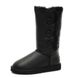 UGG Australia США Leather Tall Triplet Черный натуральні Угг Австралия - Розмір 35 (US 4) 2110668 фото 1