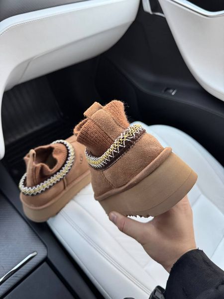 UGG Australia США Tasman Platform Sock Chestnut Уггі тасман платформа руді замшеві Австралія - Розмір 35 (US 4) 2110100682 фото