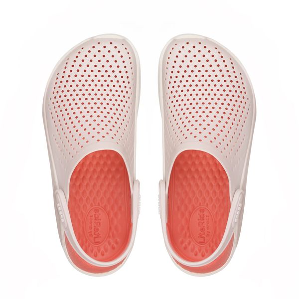 Crocs Оригінал LiteRide ™ Clog Powder / White Жіночі Крокс США (204592) - 36 (Стопа 22.5-23.2см) M4/W6 100589 фото