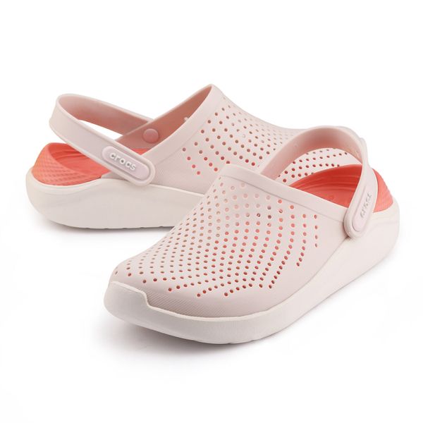 Crocs Оригінал LiteRide ™ Clog Powder / White Жіночі Крокс США (204592) - 36 (Стопа 22.5-23.2см) M4/W6 100589 фото